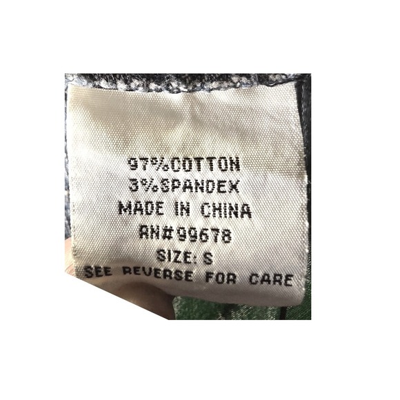 VINTAGE vtg SMALL S Hydraulic‎ Blue Jean Demim Jacket Tailored Blazer Style - Picture 8 of 9